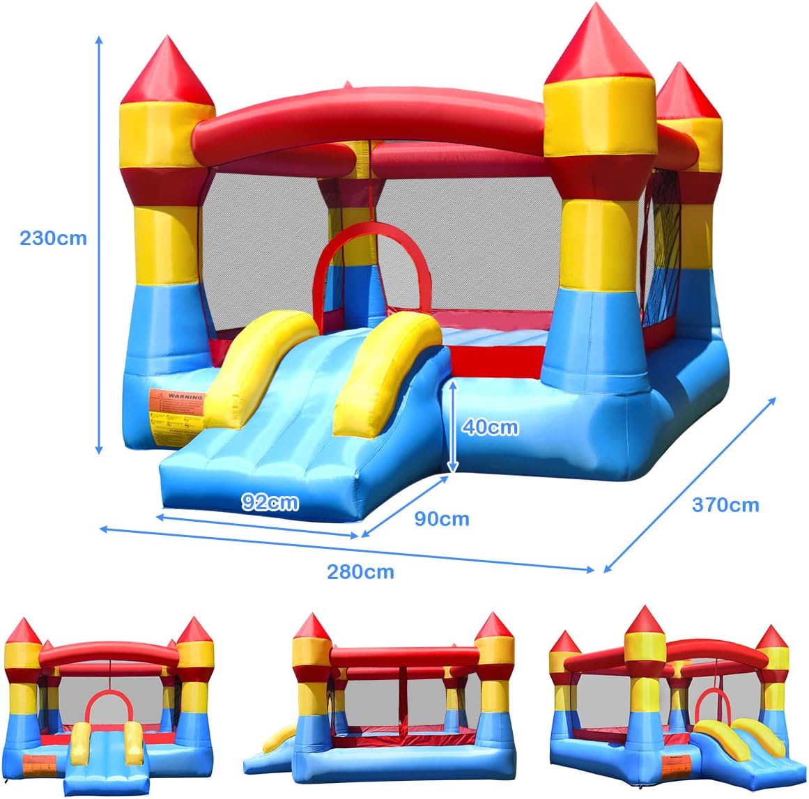 Hüpfburg mit Rutsche – Bild 4